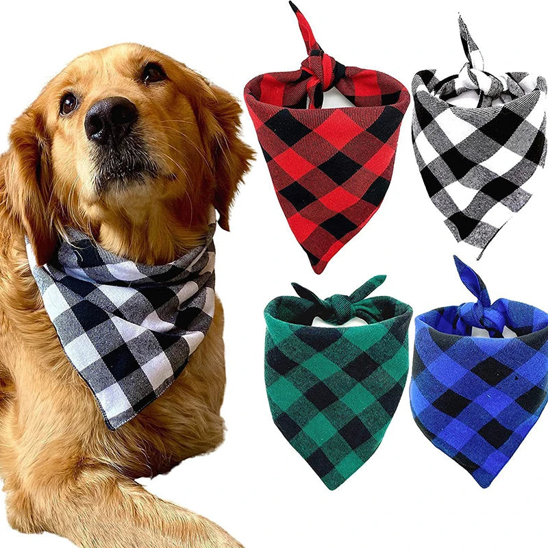 Bandana Finley Classic - O Charme do Xadrez 🐾